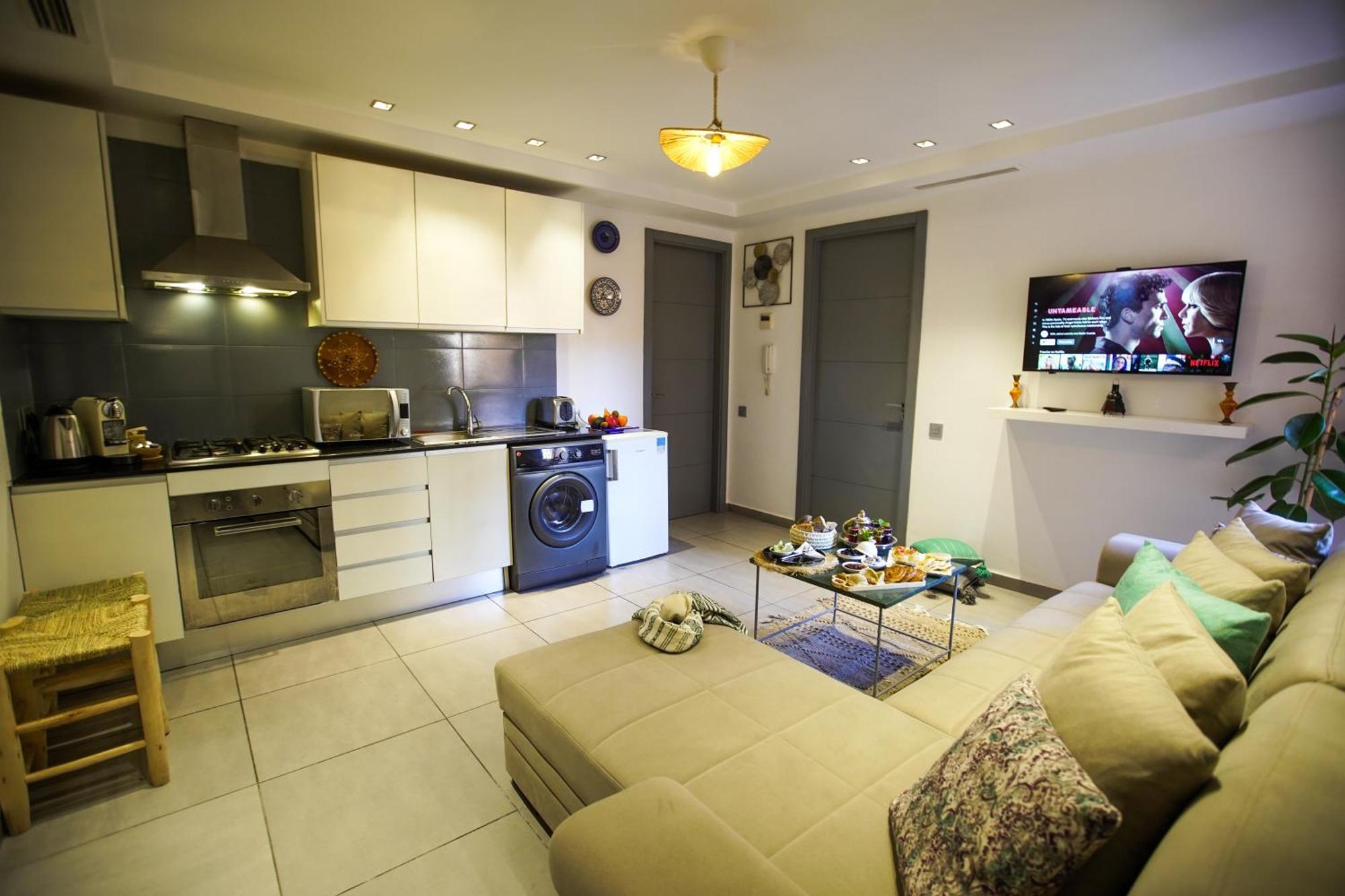 Lovely 2-Bedroom With Ac-Netflix-Nespreso Марракеш Экстерьер фото